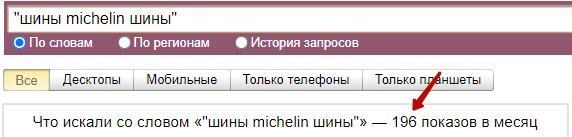 Яндекс Wordstat 12