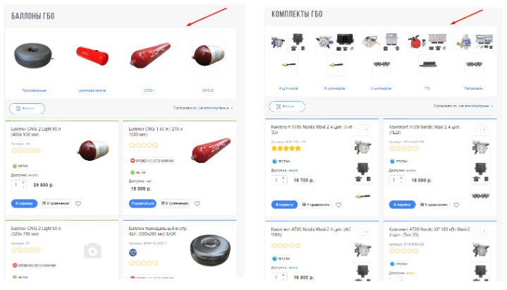 Пример тегирования